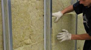 Sve o tehnologiji izolacije zidova mineralnom vunom Izolacija neravnih zidova mineralnom vunom