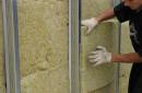All about the technology of insulating walls with mineral wool Insulating uneven walls with mineral wool